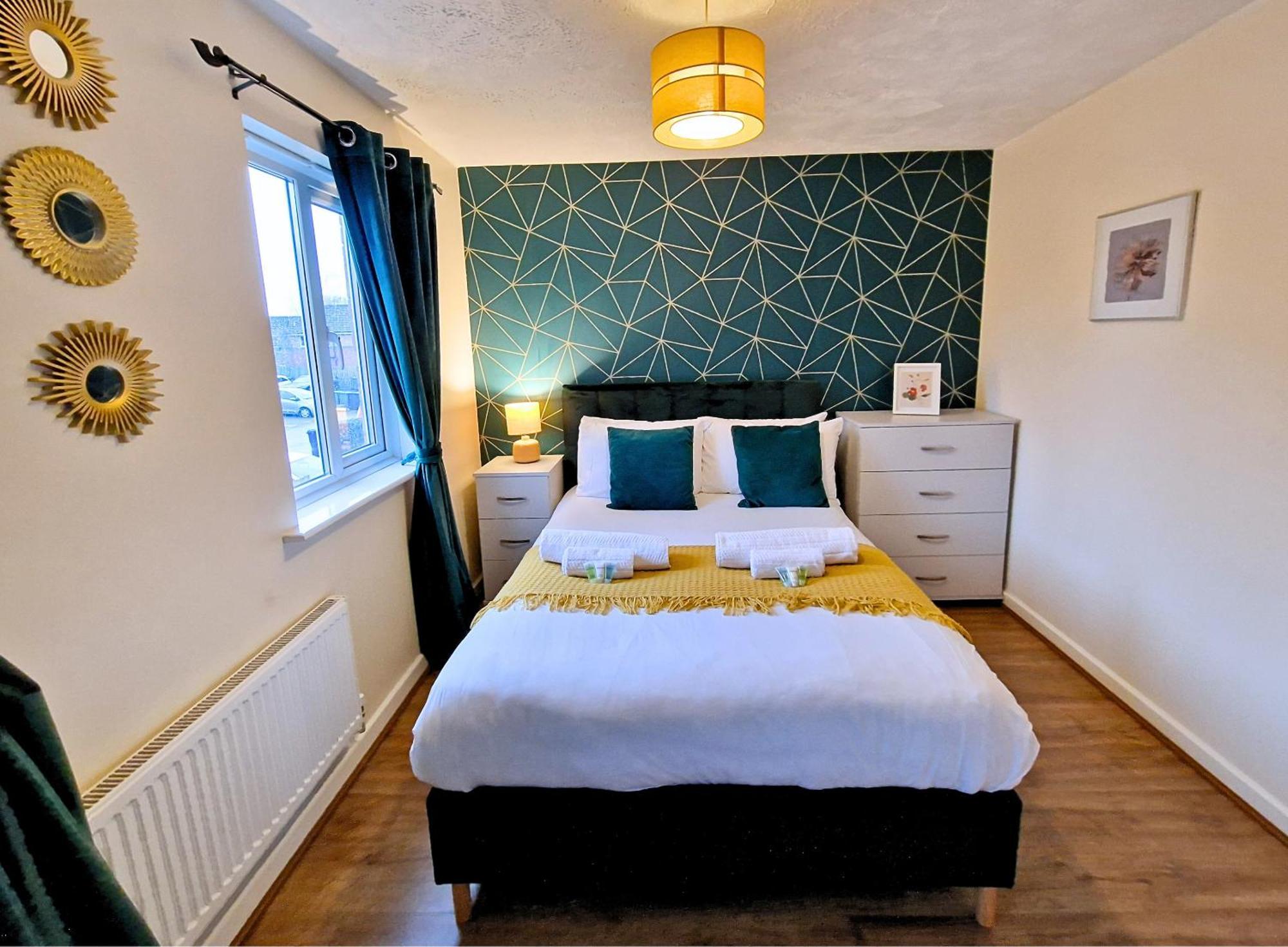 Manchester Townhouse By Bevolve - 4 Bedrooms - Free Parking 外观 照片
